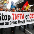 В нескольких странах ЕС прошли акции против торговых соглашений с США и Канадой