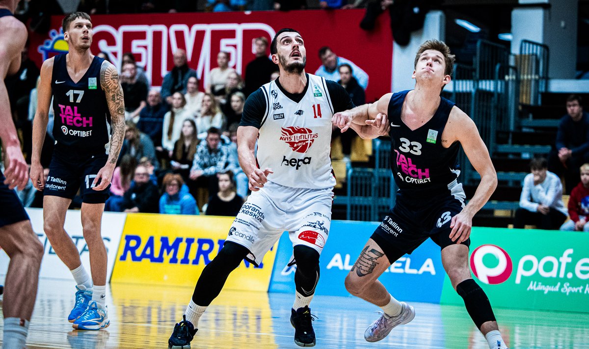 Paf korvpalliliiga: TalTech/Optibet vs Rapla Avis Utilitas