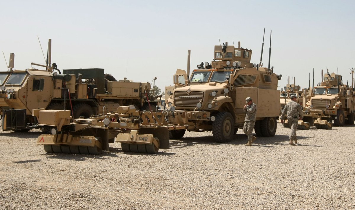 USA sõdurid Al-Baladi sõjaväebaasis
