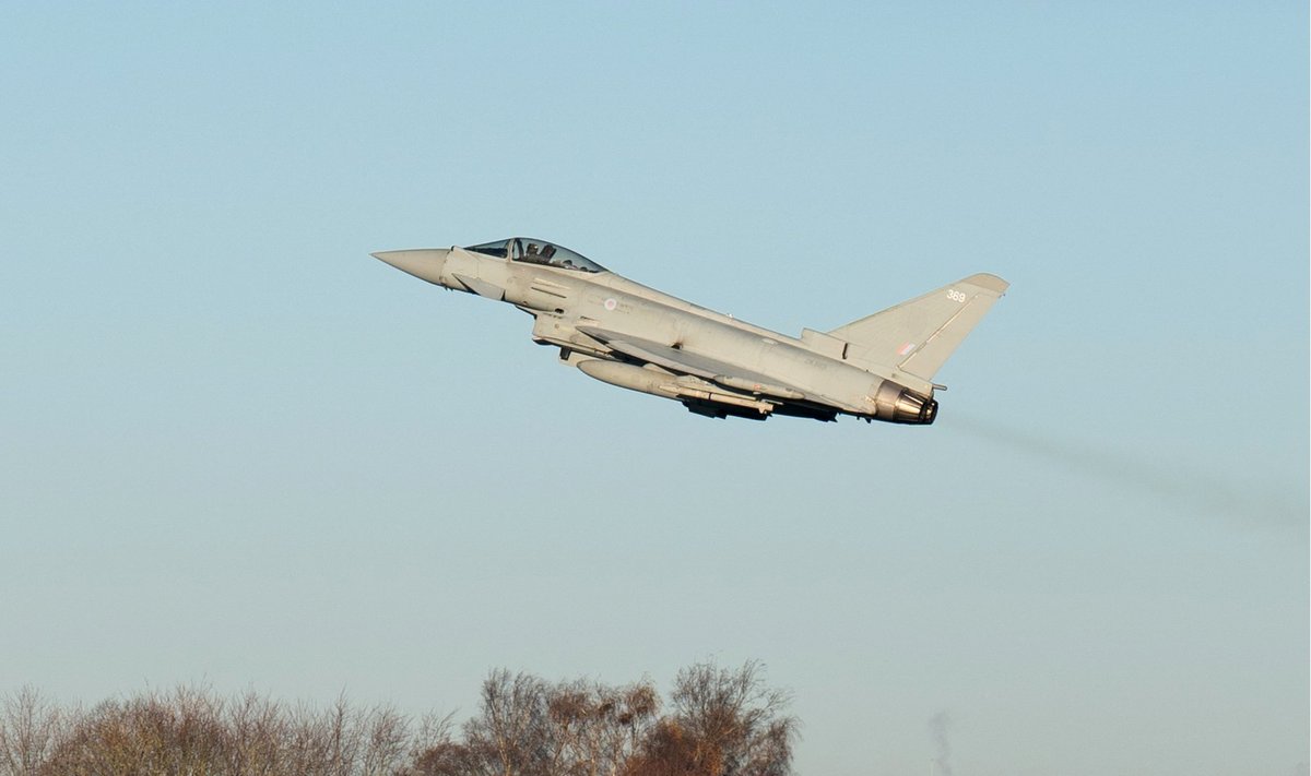 Eurofighter Typhoon hävituslennuk