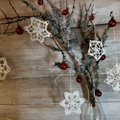 Heegeldatud lumehelbed loovad kodus omanäolise jõulumeeleolu