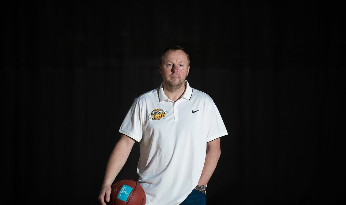 Eesti U20 koondise peatreener Aivar Kuusmaa 