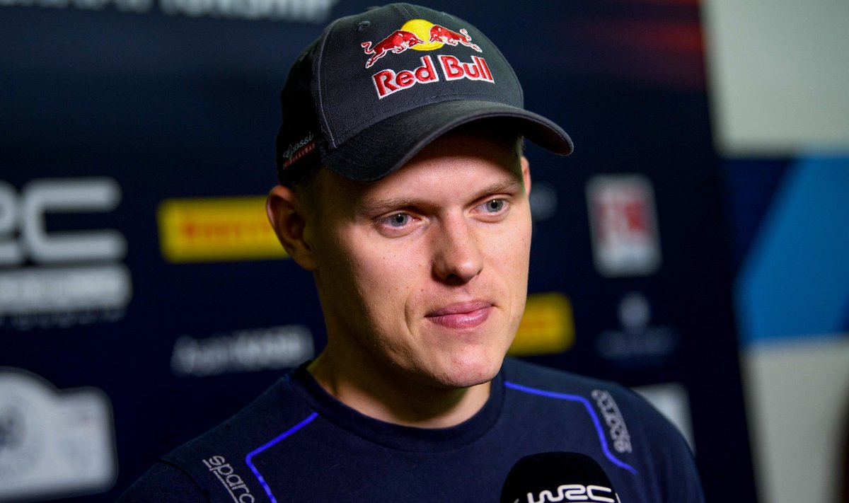 Ott Tänak on pingetest prii.