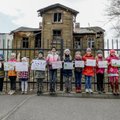 ФОТО и ВИДЕО: МуПо организовала акцию против заброшенного дома на улице Палласти