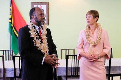 Peaminister Charlot Salwaiga Vanuatul.