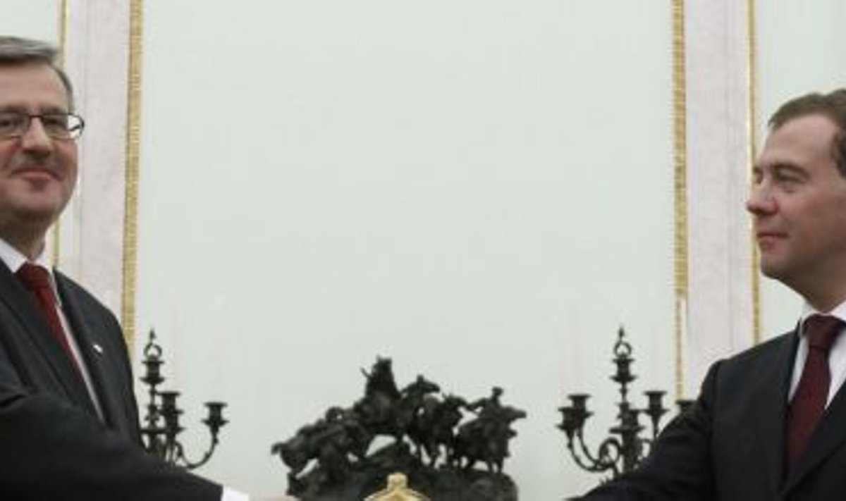 Komorowski ja Medvedev