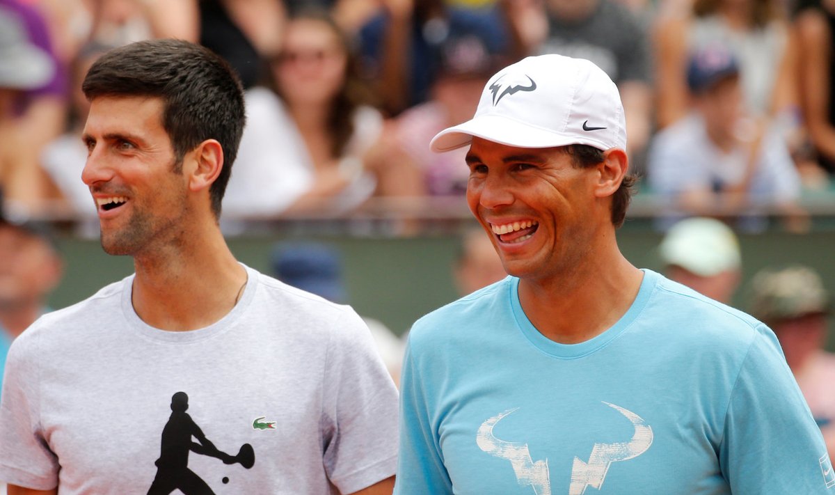 Novak Djokovic ja Rafael Nadal