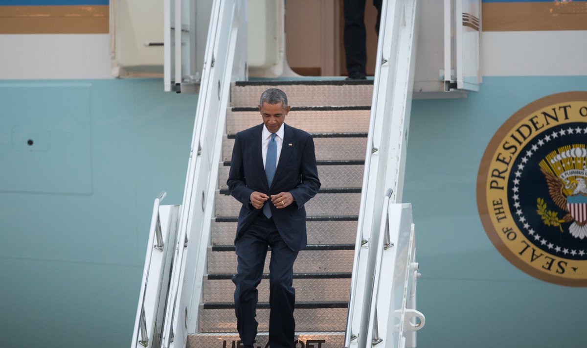 Barack Obama saabumine