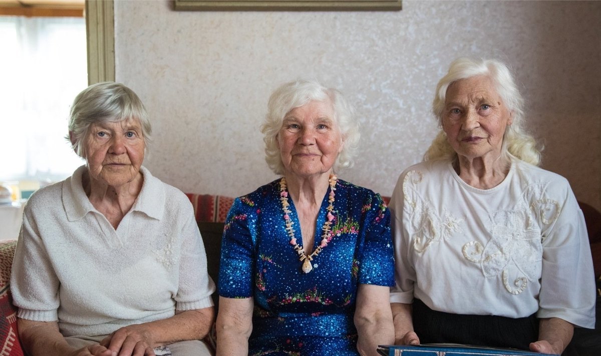 Liidia, Tiiu ja Lea on nooruspõlves kogetud raskuste kiuste kõik 80. eluaastani jõudnud.