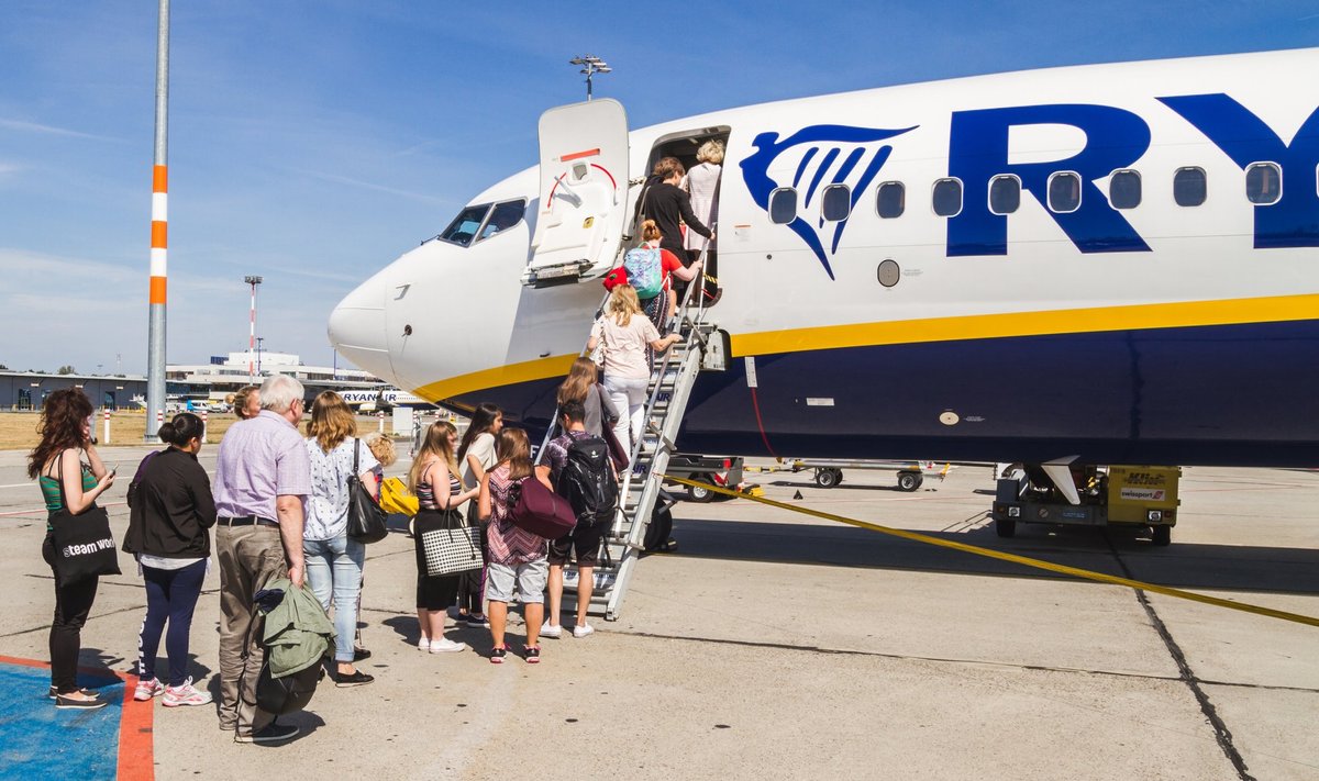 Ryanair sulgeb märtsi lõpus seitse otseliini.