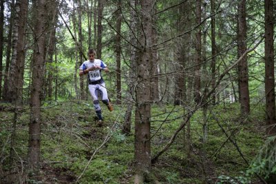 Timo Sild orienteerumas