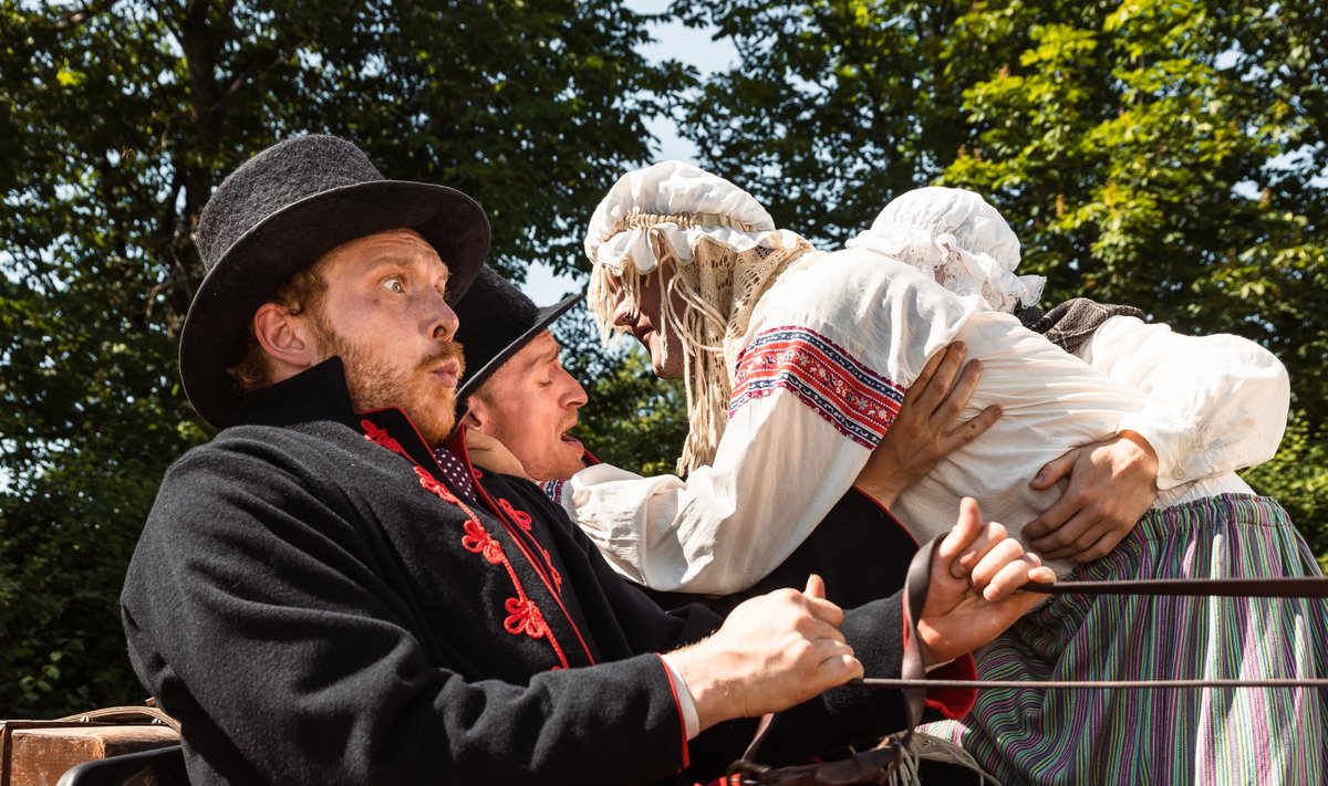 Kuigi „Vigased pruudid“ läheb sõnnikunaljadega liiga kaugele ega pretendeeri nagu oma eelkäijagi kunstiväärtusele, on siin tunda midagi siirast. Saalitäite naerutamine on säätud põhiduole Pääru Oja ja Kaspar Velberg, kes kehastavad mulgi vendi Ennu ja Jaaku.