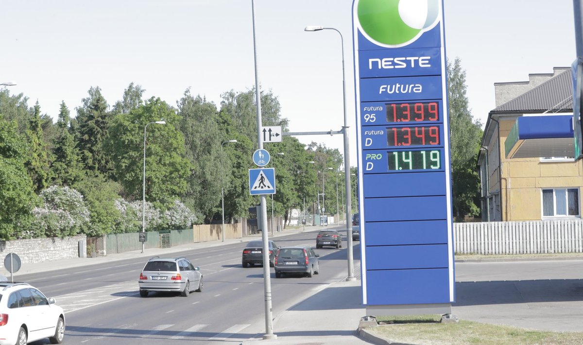 Kütuse hind mõjutab ka ostukorvi hinda.