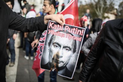 Putini-vastane protest 27. novembril Istanbulis
