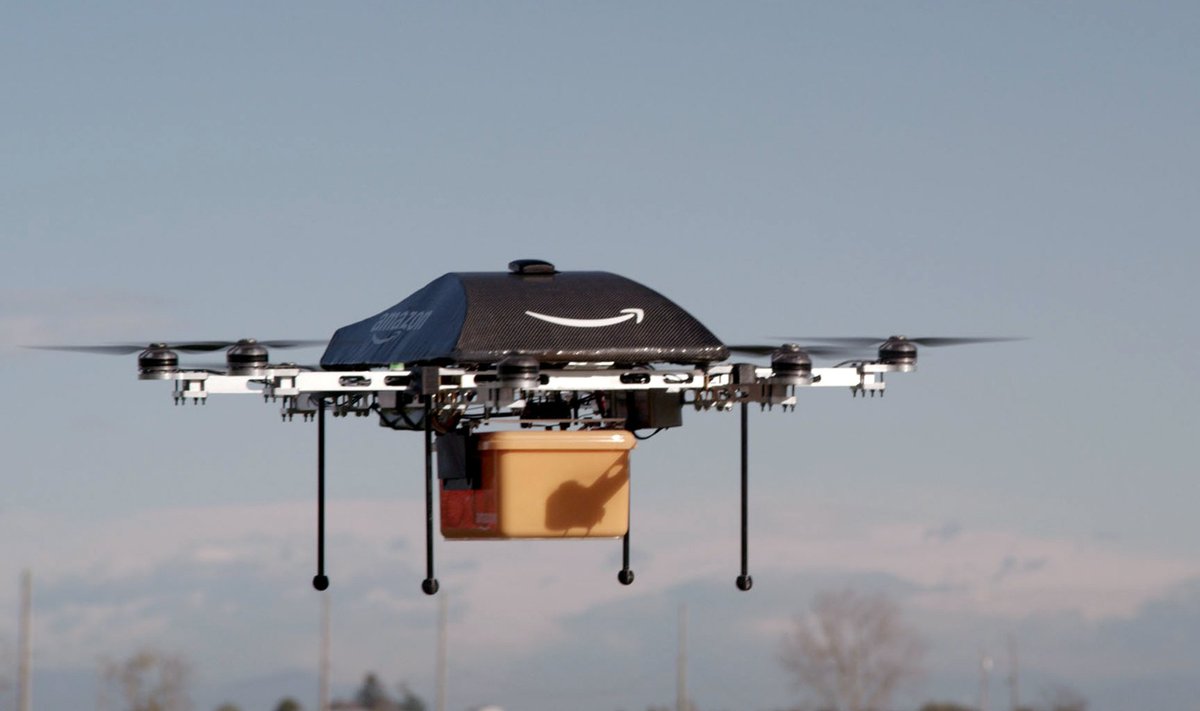 Projekt "Prime Air" võib paari aasta pärast reaalsuseks saada, kui internetikaubamajast tellitud pakk drooniga kohale tuuakse