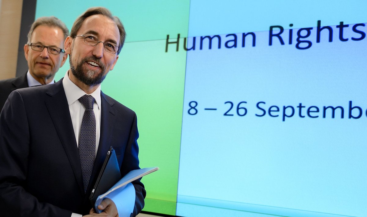 ÜRO Inimõiguste volinik Zeid Ra ad al-Hussein