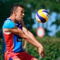 FOTOD | Horvaatia jalgpallikuulsus mängis rannavõrkpalli MK-etapil maailma tippude vastu