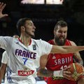 VIDEO JA FOTOD: Vägev mäng! Prantsusmaa lõpuspurt jäi hiljaks, USA mängib finaalis Serbiaga
