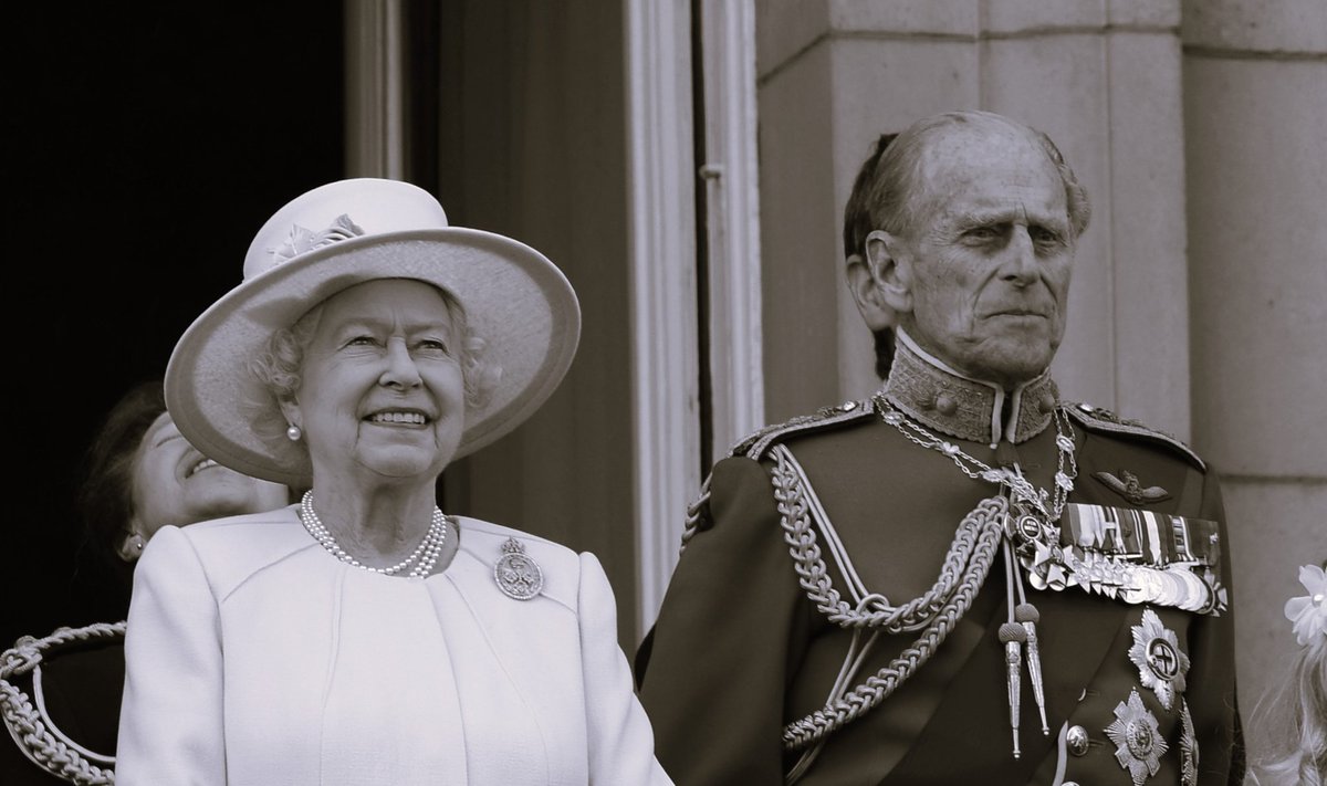Briti kuninganna Elizabeth II ja prints Philip 2012. aastal