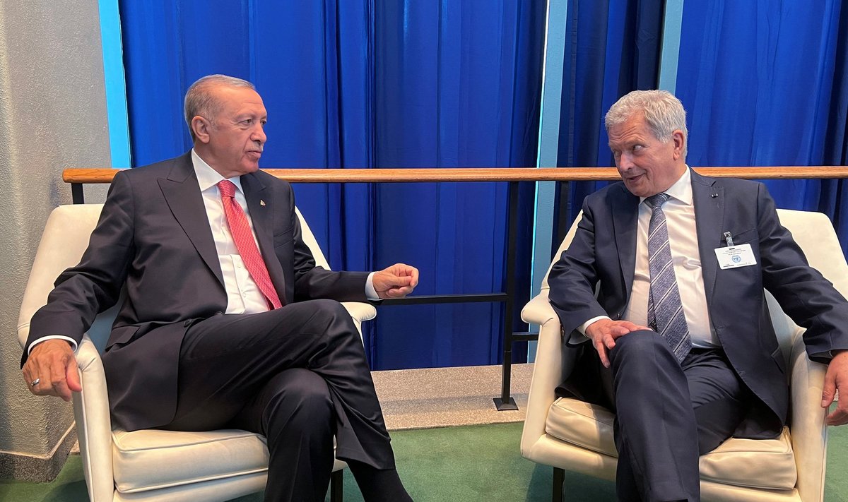 Recep Tayyip Erdoğan ja Sauli Niinistö