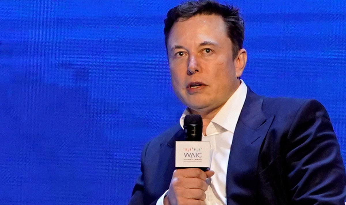 Tesla juht Elon Musk. 