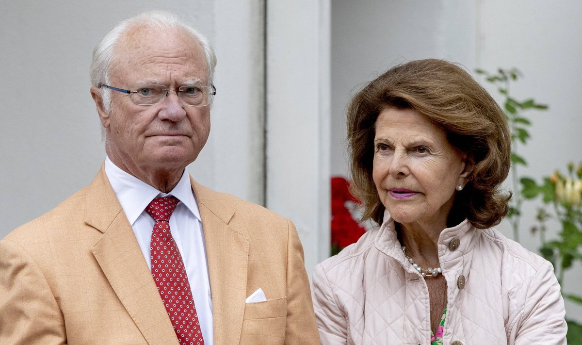 Kuningas Carl Gustaf ja kuninganna Silvia