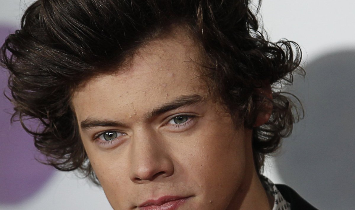 Singer Harry Styles of British pop group One Direction arrives for the BRIT Awards at the O2 Arena in London