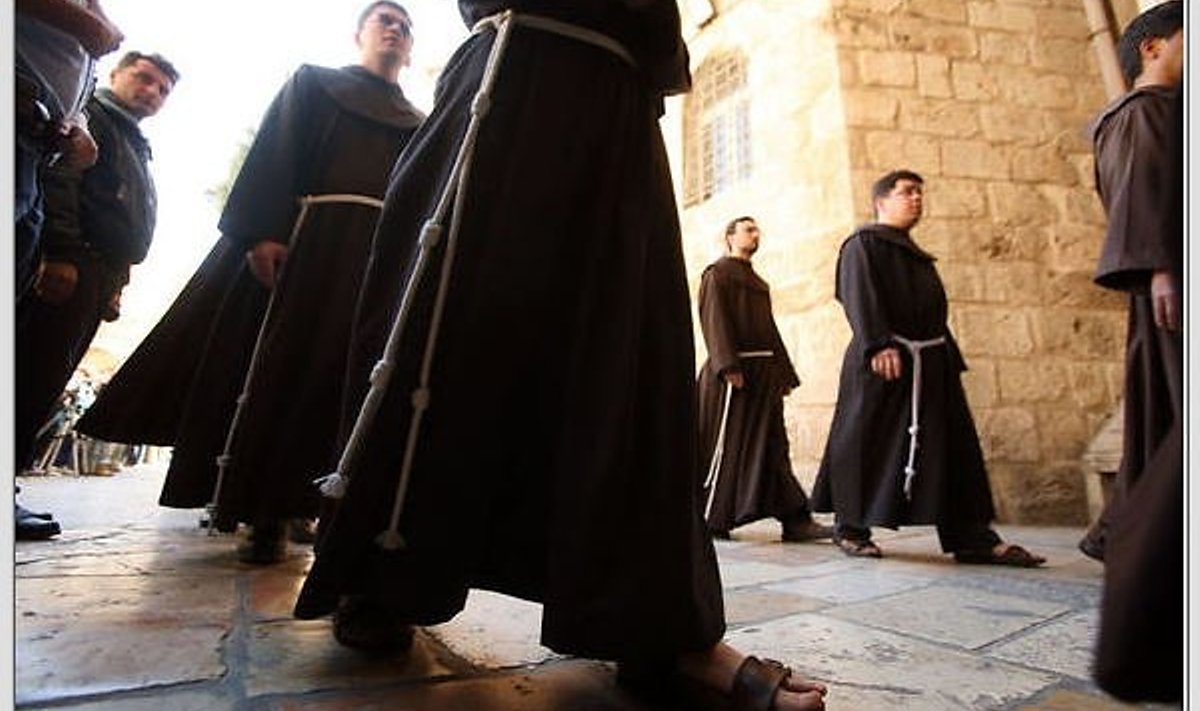 frantsiskaani frantsisklased munk usk religioon katoliku kirik AFP
