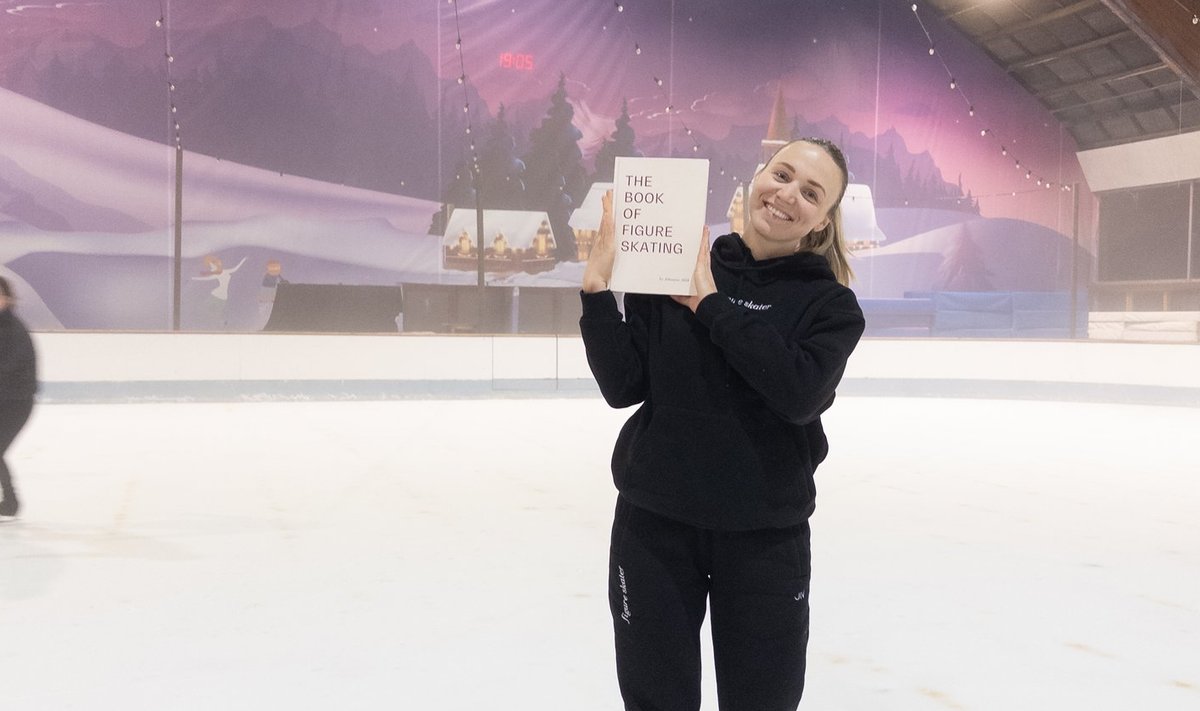 Johanna Allik kirjutas iluuisutamisest raamatu "The Book of Figure Skating" 