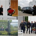 ФОТО и ВИДЕО DELFI: В Ласнамяэ проводили в последний путь лидера преступного мира Николая Таранкова