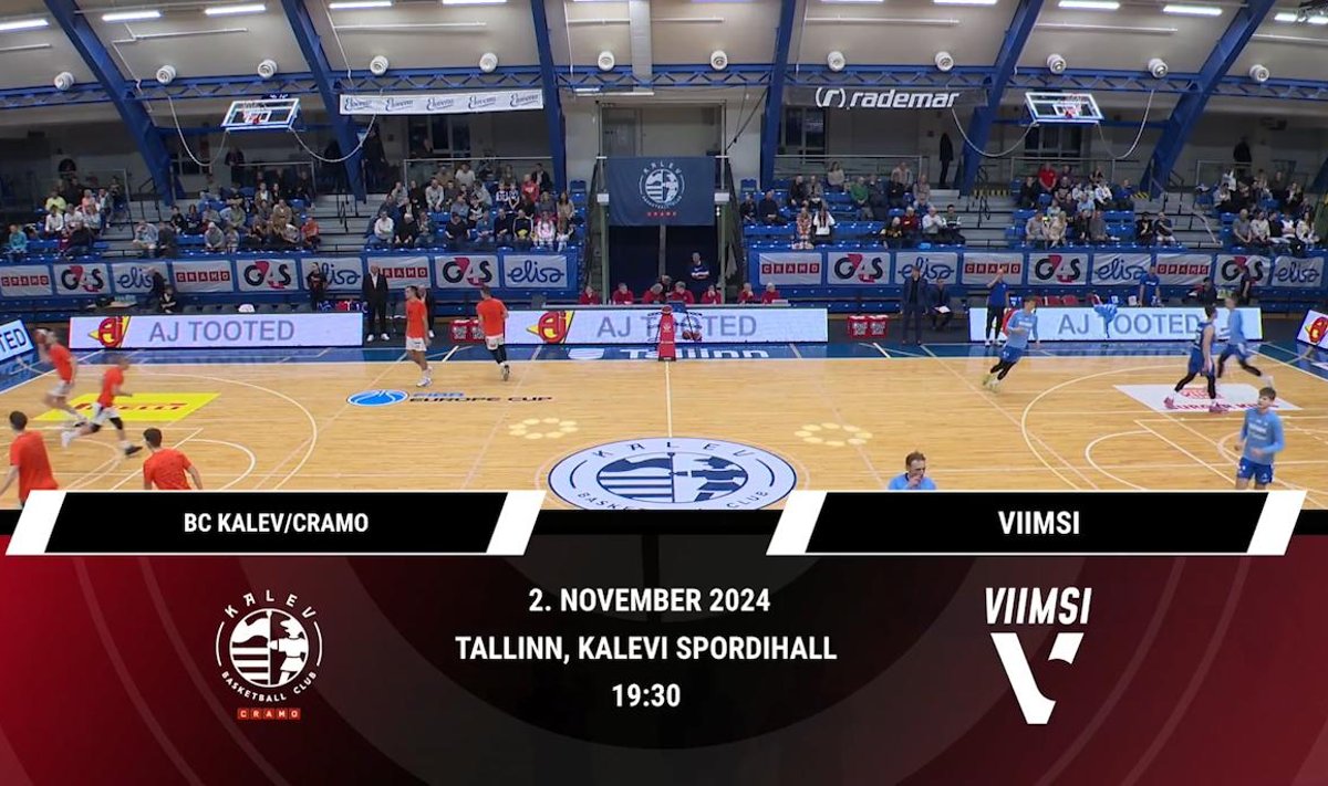 Korvpall: BC Kalev/Cramo - Viimsi