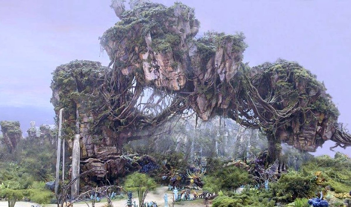 Pandora rippuvad kaljud rajatavas teemapargis.