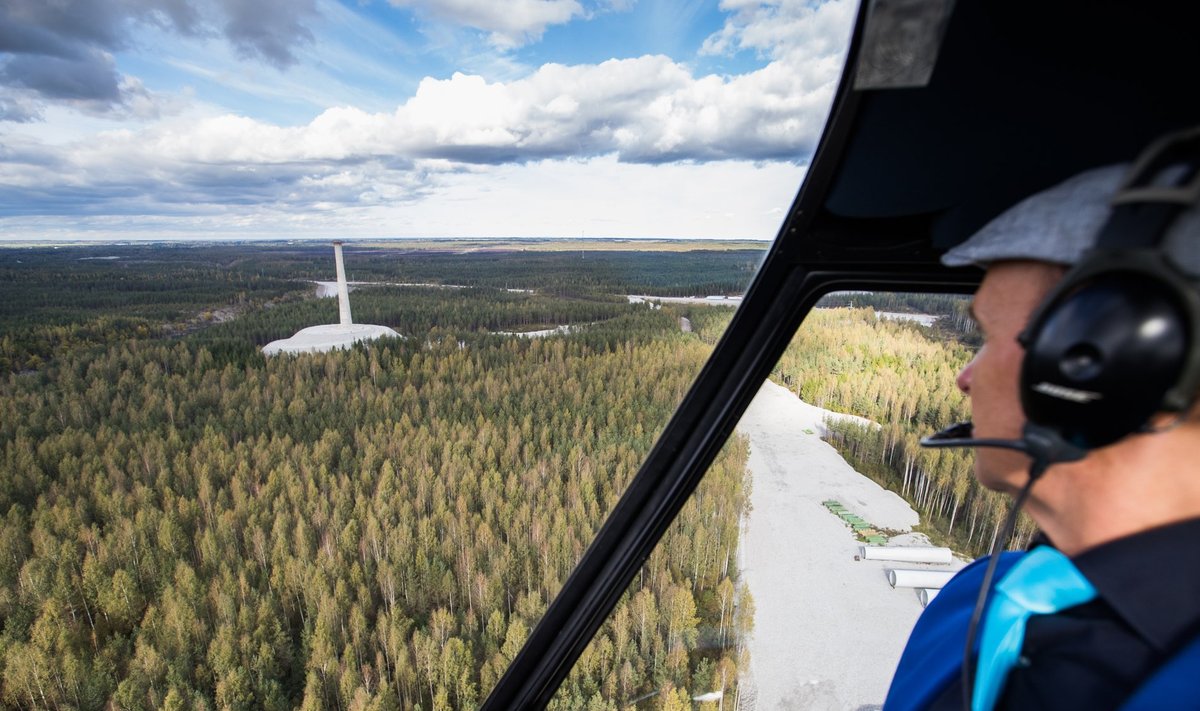 Sõnajalgade tuulepark Aidu karjääris