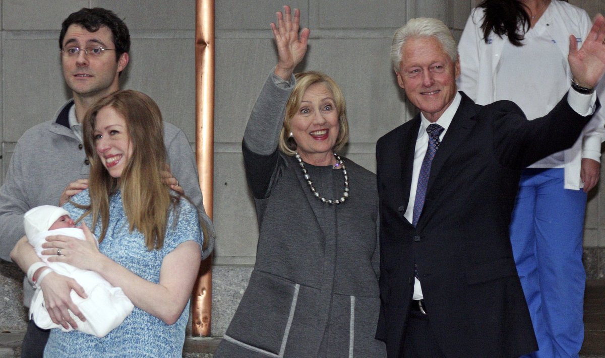 Chelsea Clinton sai lapse