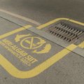 На канализационных люках по всему Таллинну появилась желтая маркировка. Что она значит?