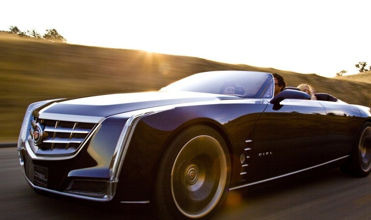 Cadillac Ciel Concept. Nagu Rolls-Royce, ent seksikas.