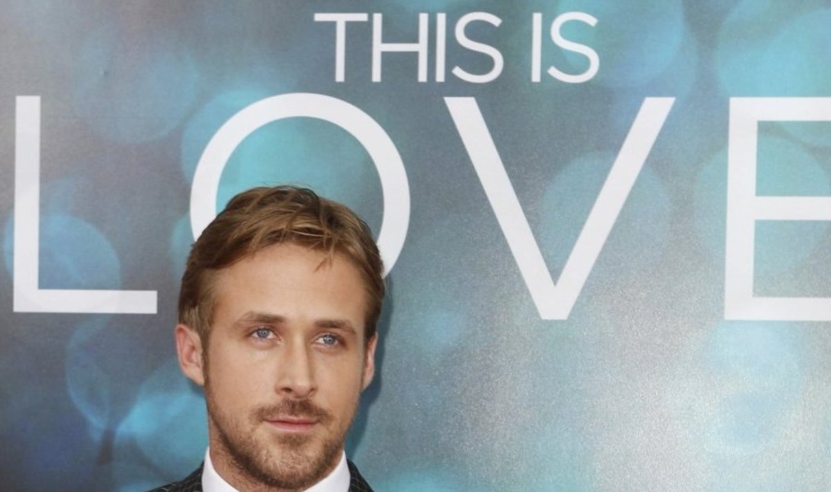 Ryan Gosling filmi Crazy, Stupid, Love esilinastusel. Foto Lucas Jackson, Reuters
