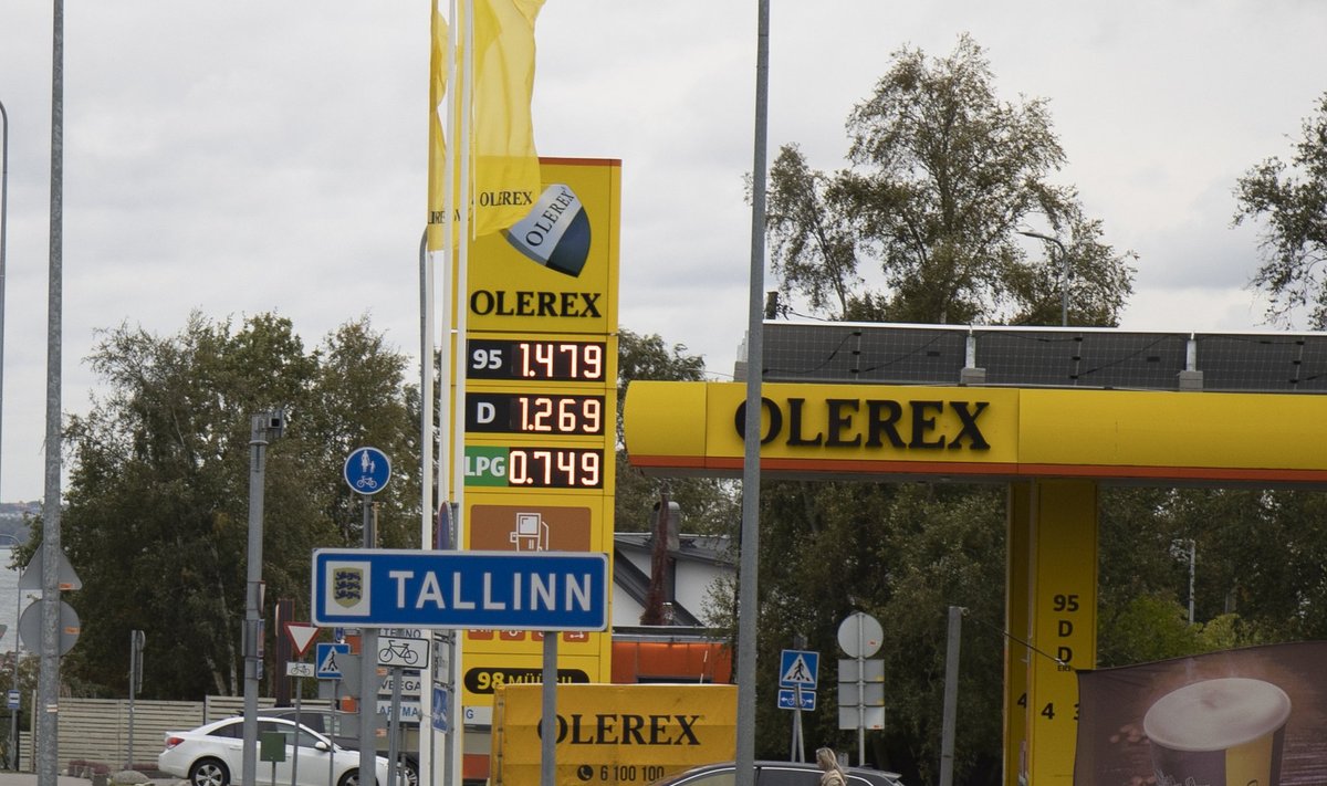 Kütusehinnad 2021. aasta septembris.