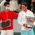 French Open: Djokovic, Nadal ja Federer loositi samasse tabelipoolde
