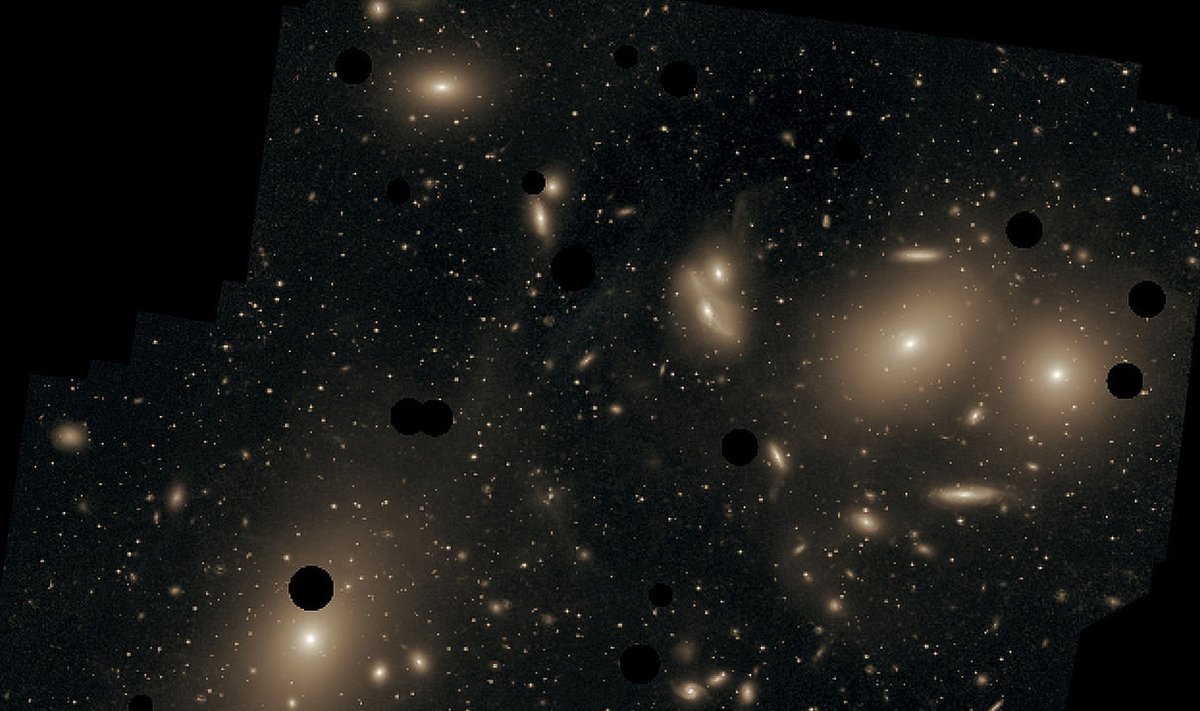 Neitsi galaktikaparv (Wikimedia Commons / Chris Mihos (Case Western Reserve University), ESO)