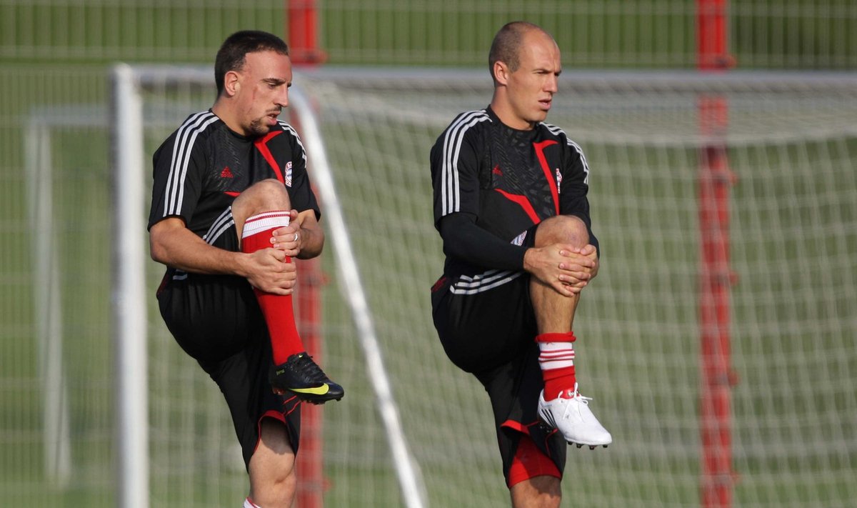 Frank Ribery ja Arjen Robben (Bayern)
