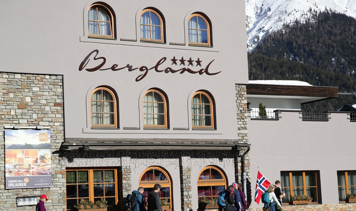 Berglandi hotell, kus austerlased vahistati
