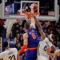 VIDEO | Porzingis tegi supermängu ja Knicks võitis