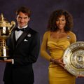 Legendide duell: Serena Williams ja Roger Federer lähevad tenniseplatsil vastamisi