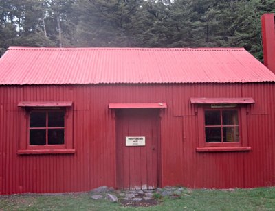 1901. aastal ehitatud Waihohonu ajalooline hütt oli esimene matkahütt Uus- Meremaal.