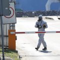 ФОТО: Химическое загрязнение на Пальяссааре теэ: в здании завода утечка аммиака, на место выехали полиция и спасатели
