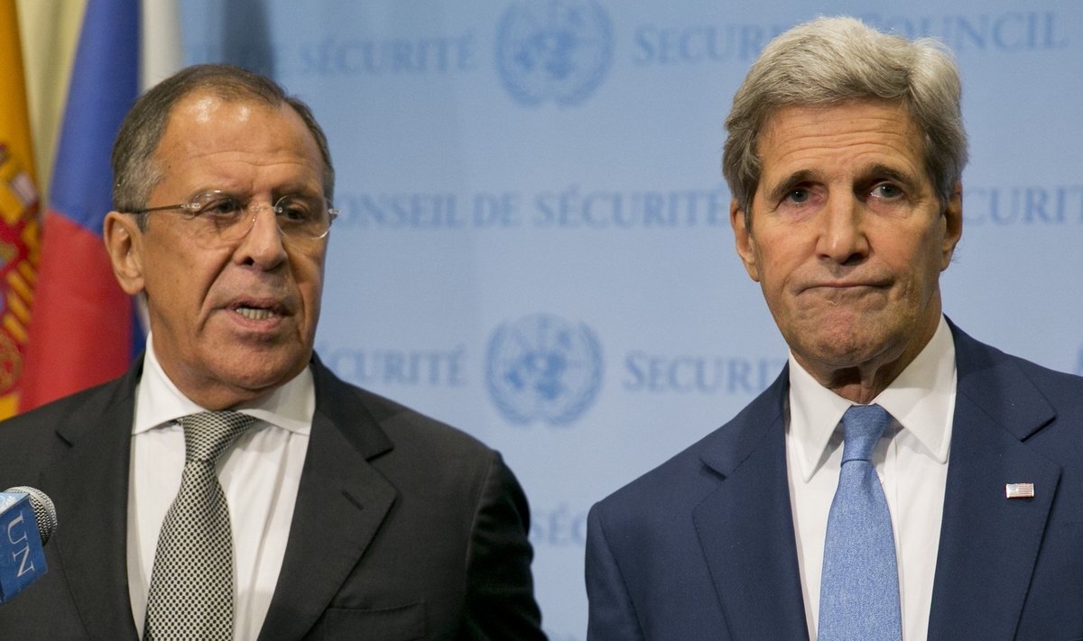 Sergei Lavrov, John Kerry