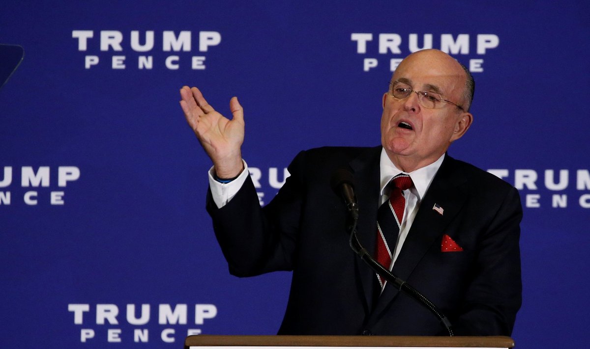 Tagandamisjuurdluse käivitanud skandaali põhitegelane on Trumpi advokaat, endine New Yorgi linnapea Rudy Giuliani.