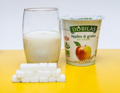 Õuna-teravilja biojogurt (Dobilas)