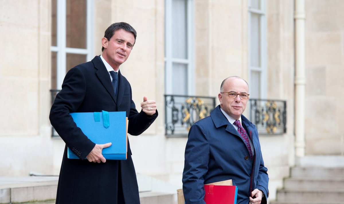 Manuel Valls ja Bernard Cazeneuve